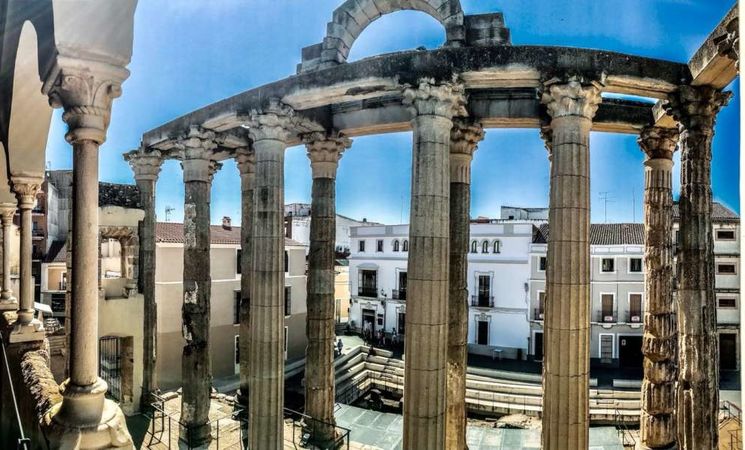 Inaugurado el Centro de Interpretación del Templo de Diana en Mérida